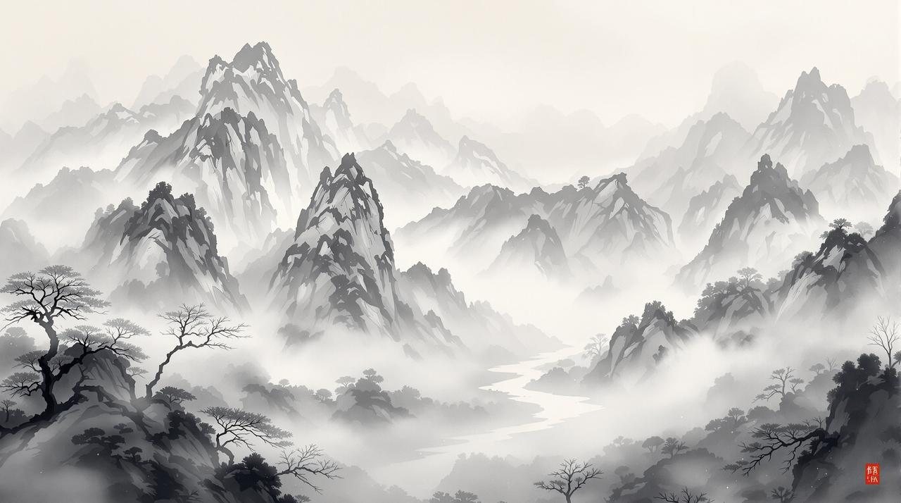 白云影视-水墨丹青-高清视频截图